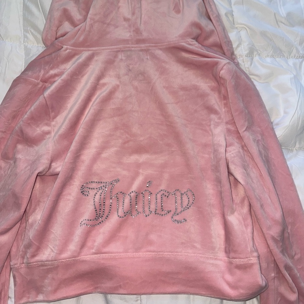 Juicy Couture Blush Velour Hoodie